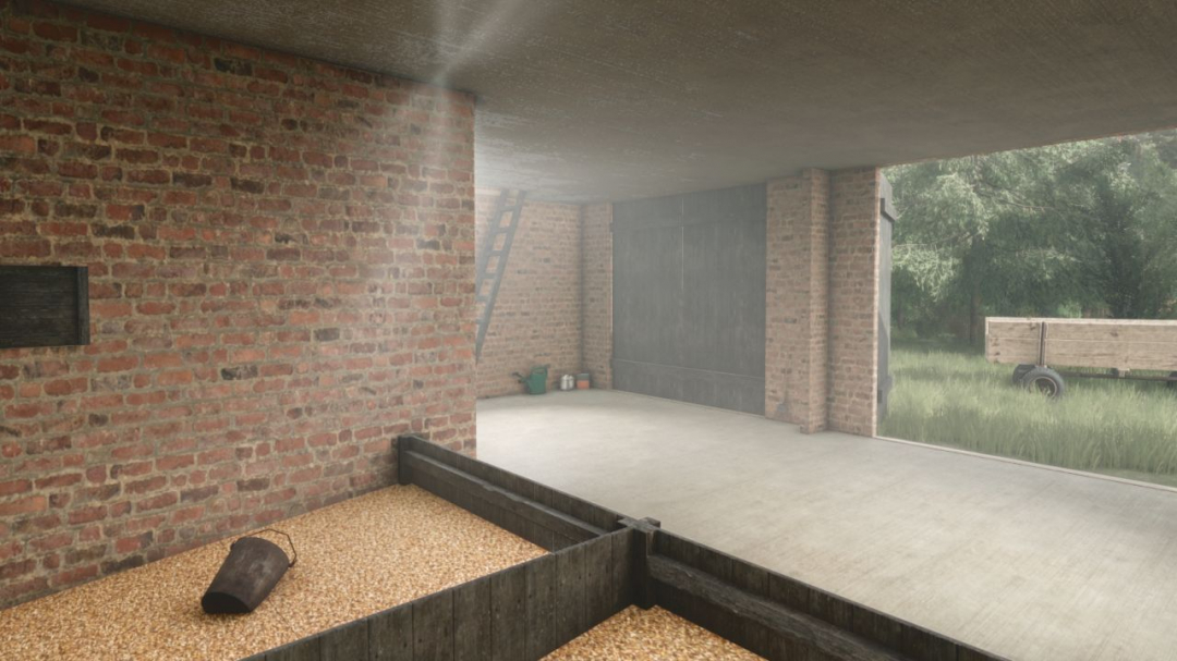 Barn with Grain Silo V1.0