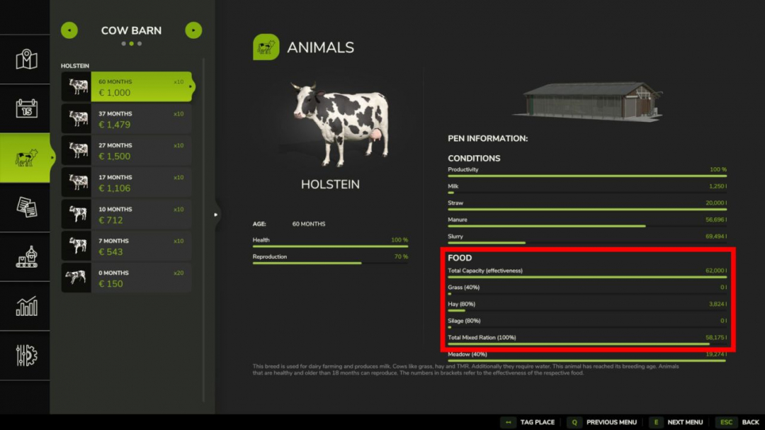 Cow Feed Order V1.0
