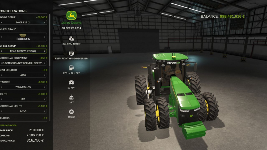 John Deere 8R Series 2014 V1.0