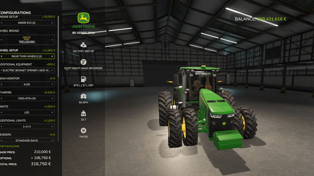 John Deere 8R Series 2014 V1.0