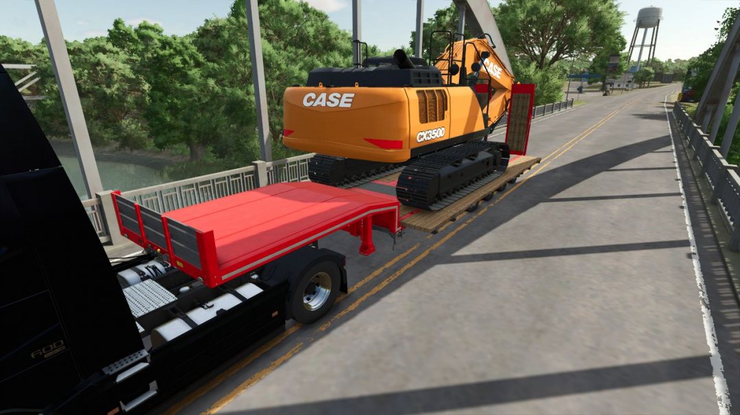 Low-loader trailer V1.0