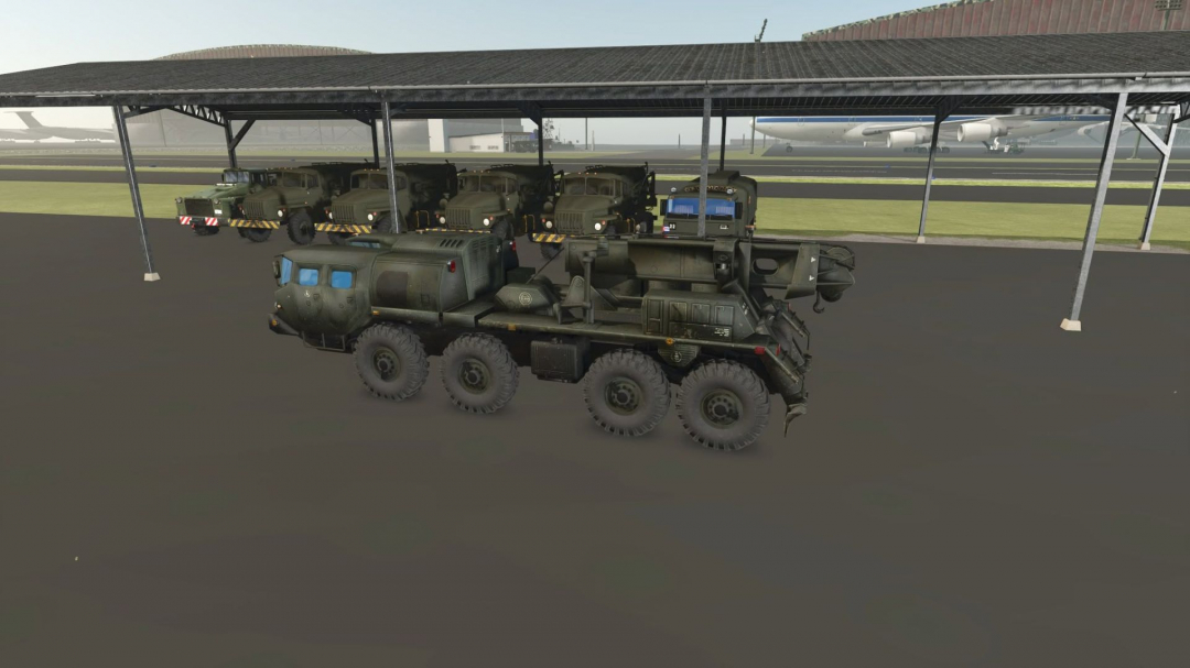 MAZ-543 / MAZ-7310 (8×8 Heavy Tactical Chassis with Specialized Superstructure) V1.0