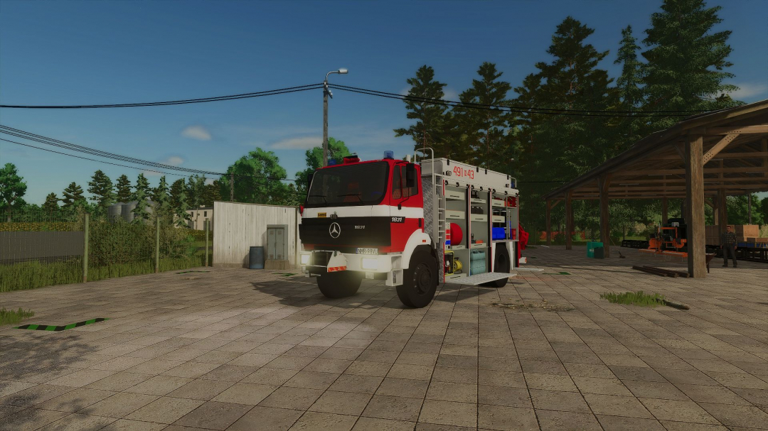 Mercedes Benz 1831 SCRt Saurus 491[N]43 JRG Mr?gowo V1.0