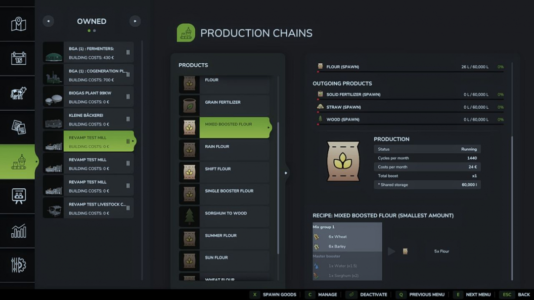 Production Revamp V1.0