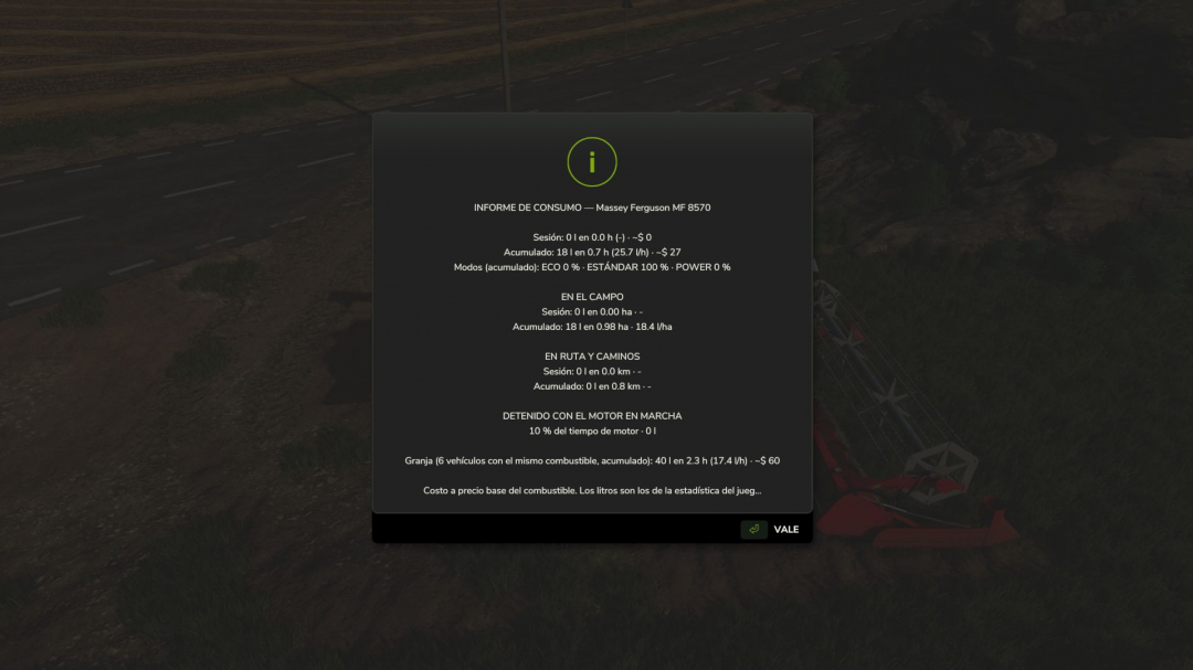 Real Fuel Consumption V1.6