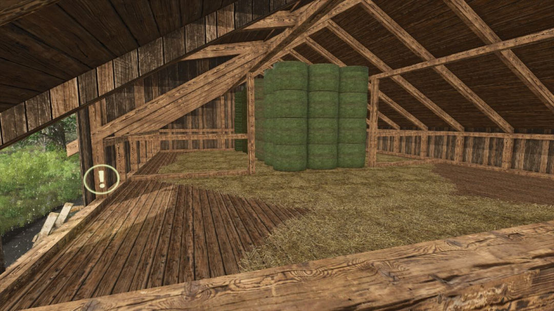 Sheep Goat Barn With Bale Storage V1.0