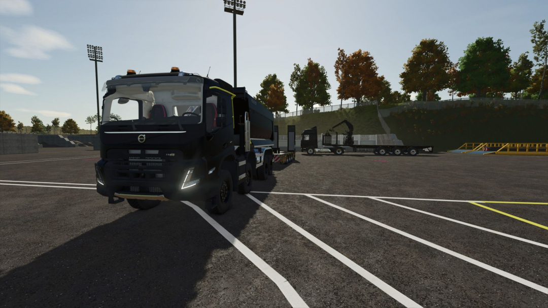 Volvo FMX Tipper HMF 3220 Crane v1.0