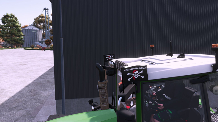 fs25-mods,  Einsatzgruppe Hektar Flag (Prefab) V1.0
