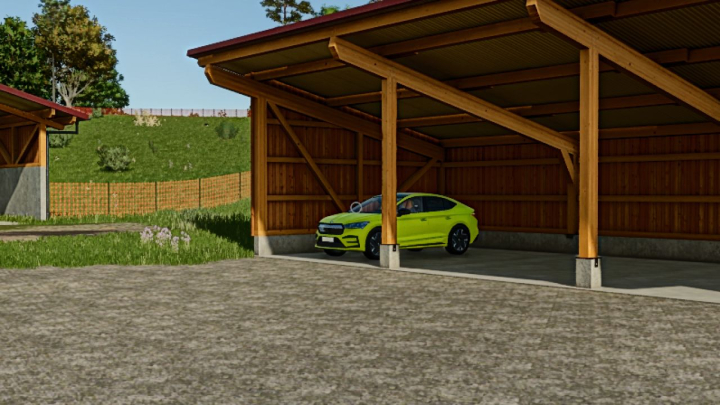 fs25-mods,  Employee parking lot V1.0
