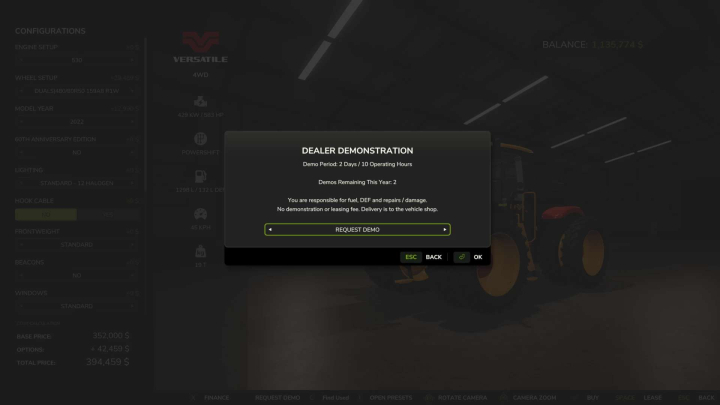 fs25-mods,  Equipment Demo v1.0
