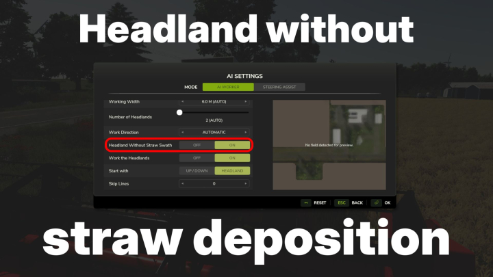 fs25-mods, Headland without straw swath V1.0.0.1