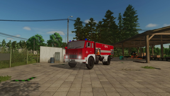 fs25-mods, Jelcz 317 GCBA 6/32 JZS 499[N]56 OSP Piecki V1.0