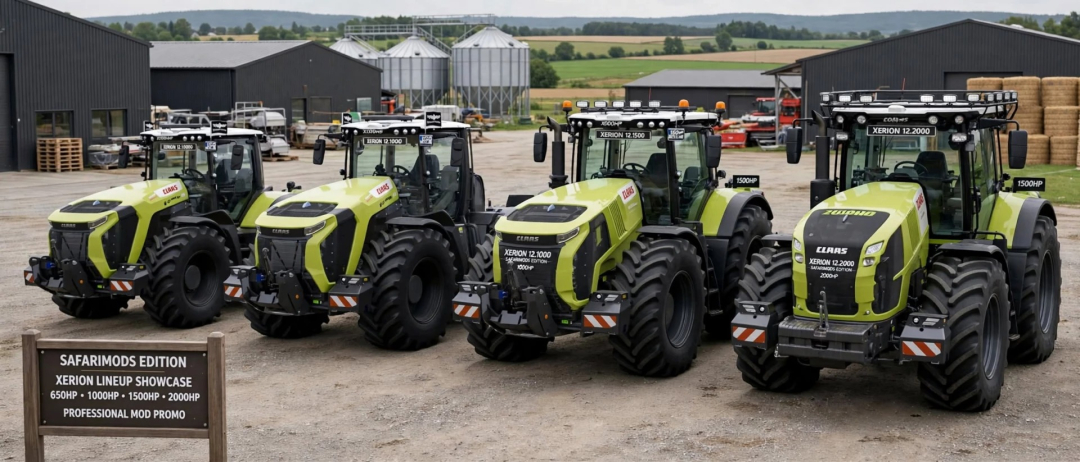 Claas Xerion 12 SAFARI Edit v2.0