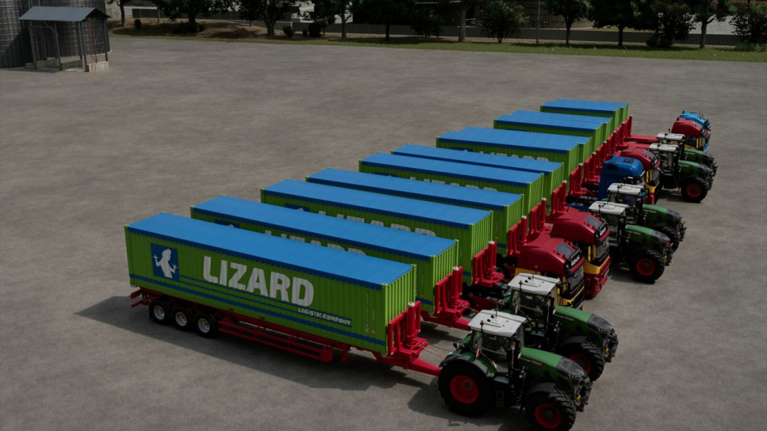 Fliegl Tipping Container Trailer v1.0
