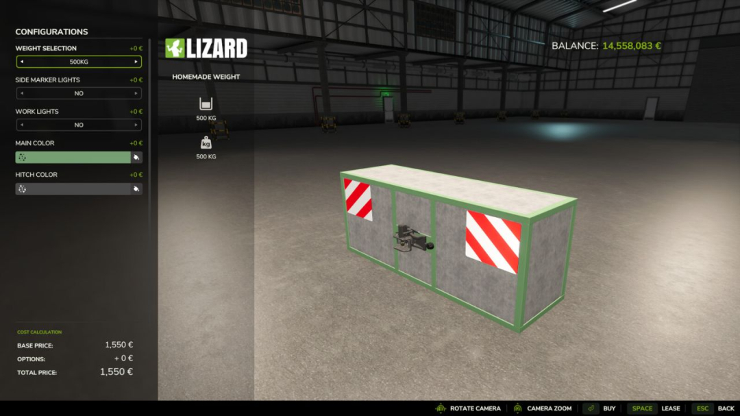 Homemade Weight V1.1