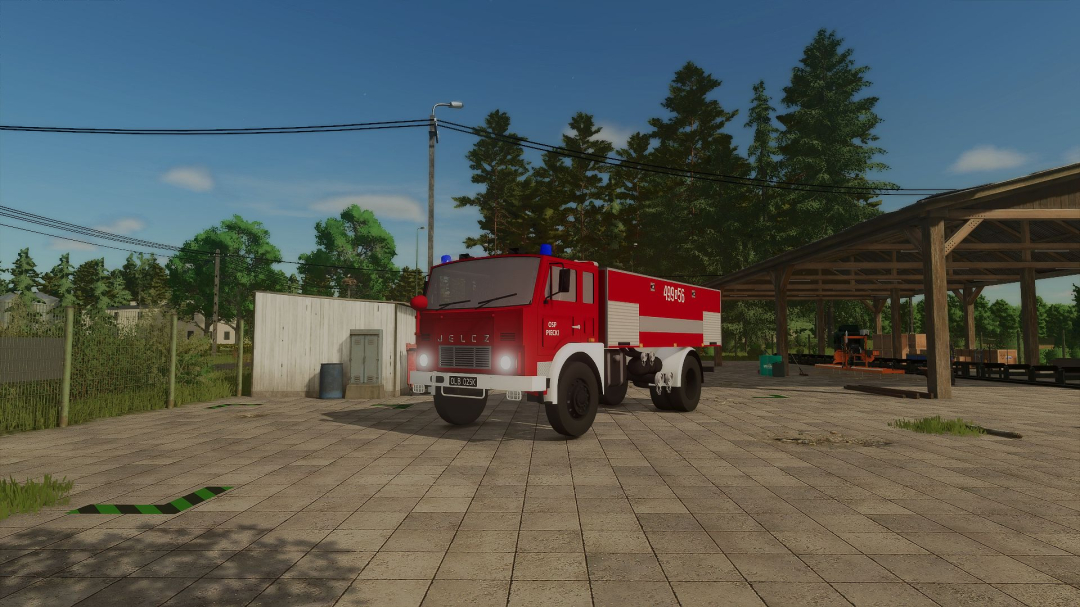 Jelcz 317 GCBA 6/32 JZS 499[N]56 OSP Piecki V1.0