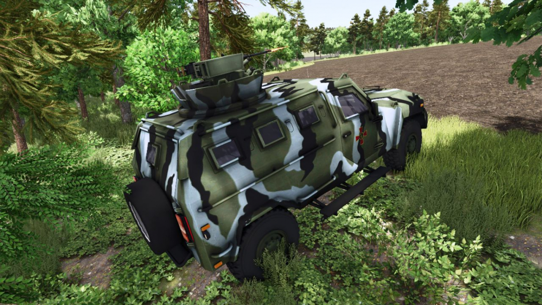 KrAZ Cougar (4×4 Light Armored Personnel Carrier / Tactical Patrol Vehicle) V1.0