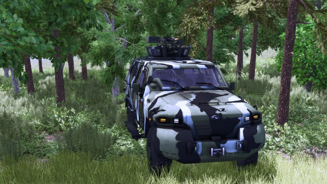 KrAZ Cougar (4×4 Light Armored Personnel Carrier / Tactical Patrol Vehicle) V1.0