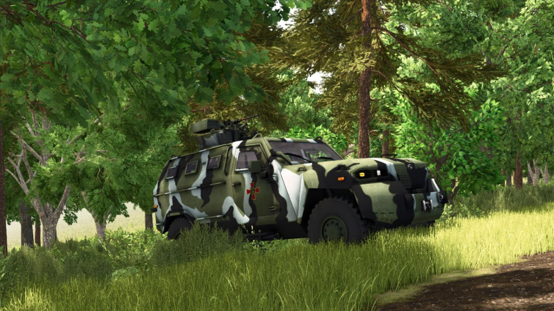KrAZ Cougar (4×4 Light Armored Personnel Carrier / Tactical Patrol Vehicle) V1.0