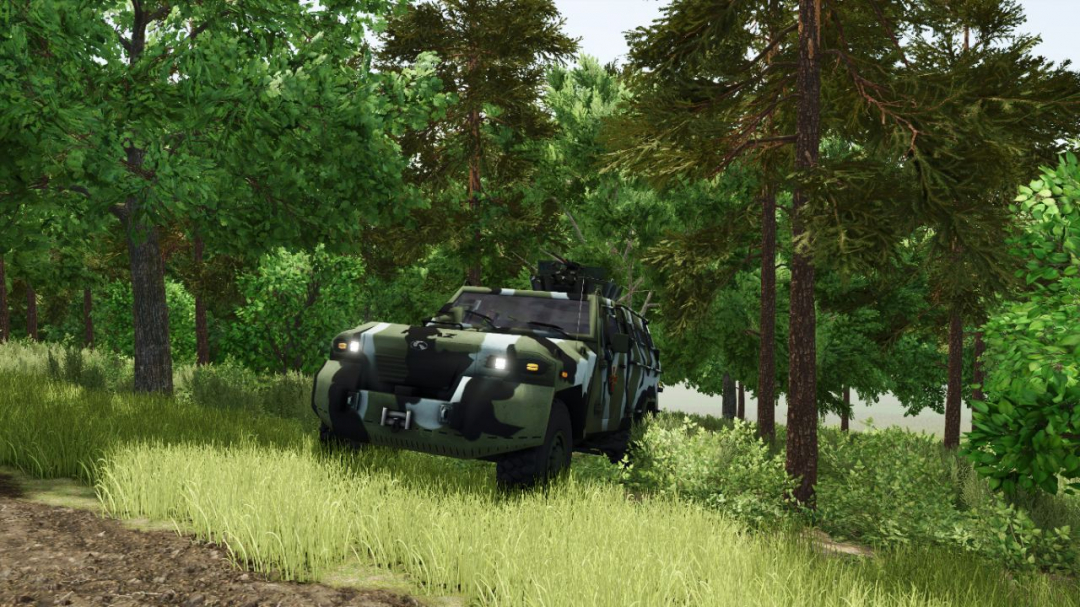 KrAZ Cougar (4×4 Light Armored Personnel Carrier / Tactical Patrol Vehicle) V1.0