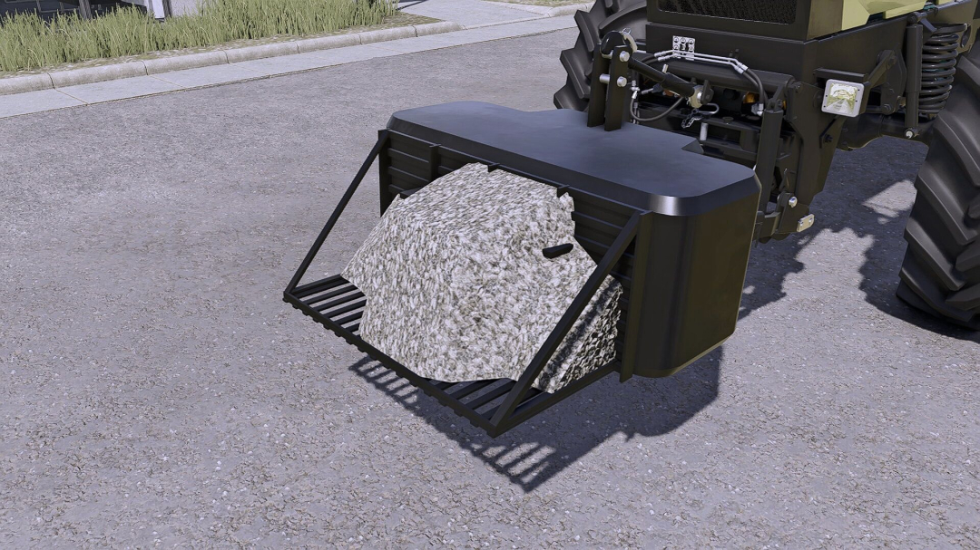 Lizard 1050 kg – front and rear weight V1.3