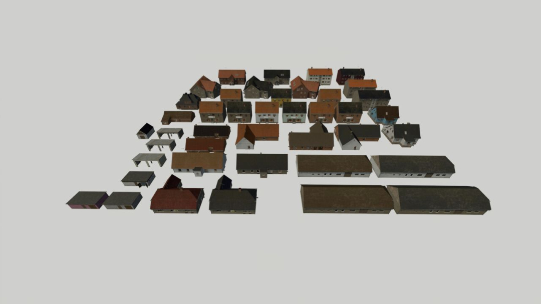 Mecklenburg Decorative Houses Package V1.1