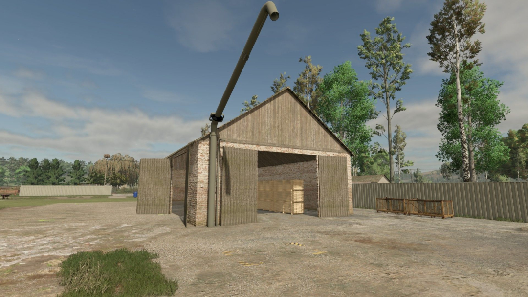 Old Barn with Sawmill V1.0