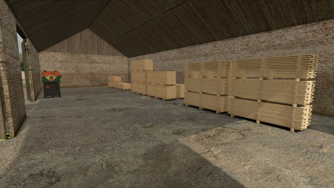 Old Barn with Sawmill V1.0