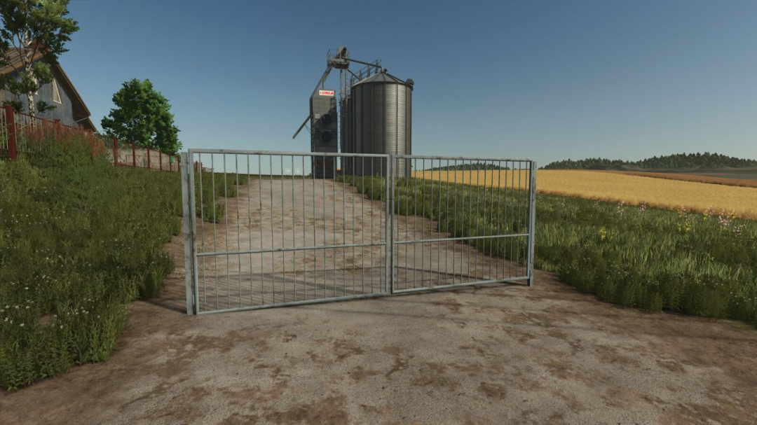 Old Blue Metal Gate V1.0