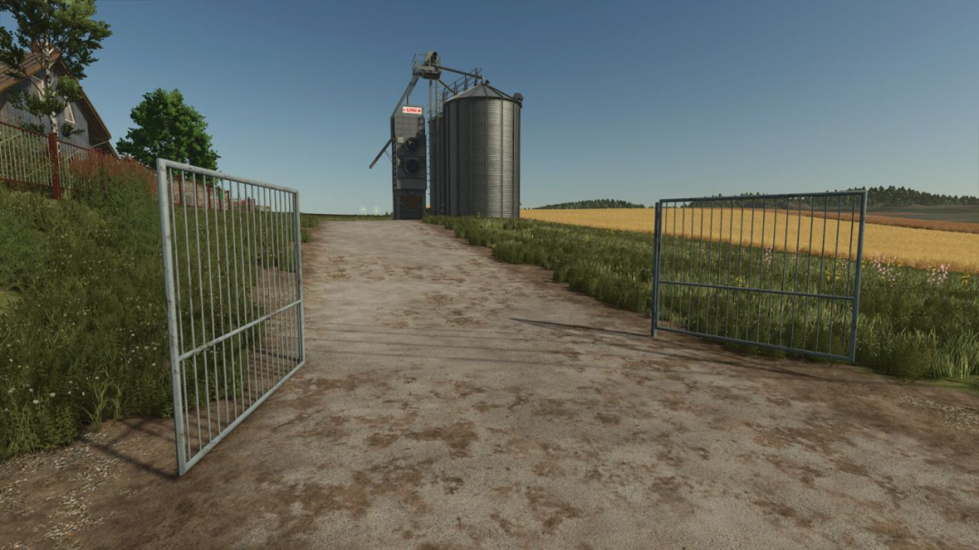 Old Blue Metal Gate V1.0