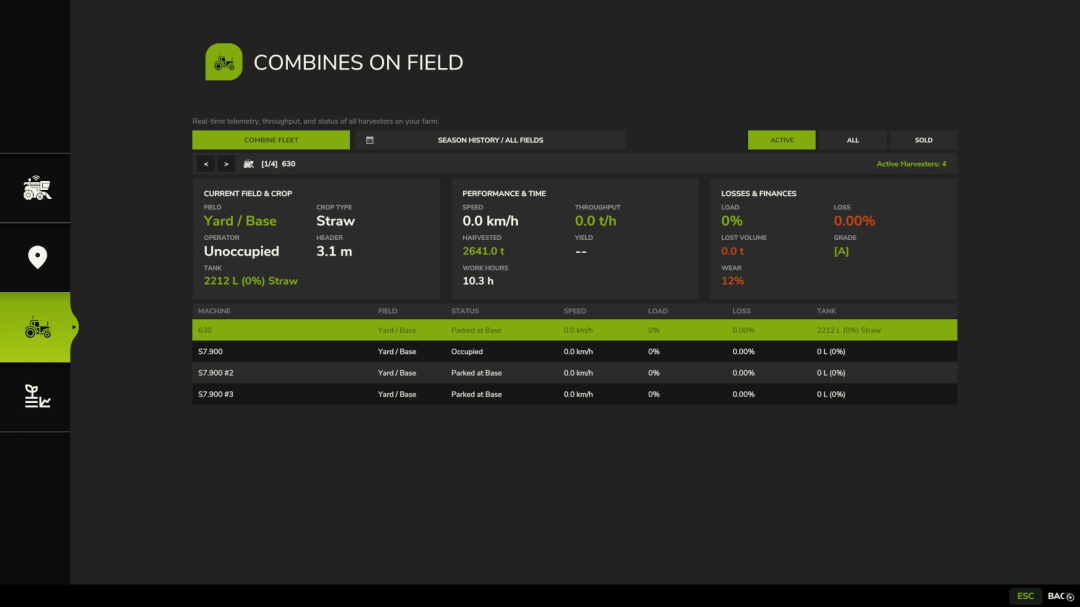 Realistic Harvesting V1.6.4.1