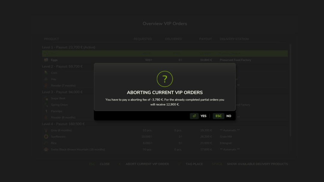 VIP Order Manager V1.2.2
