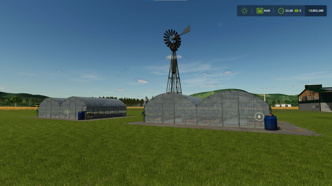 Windmill for Greenhouses and Barns V1.0