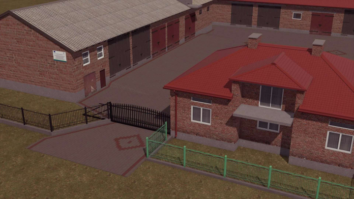 fs25-mods,  Building with a House v1.0