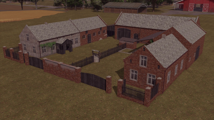 fs25-mods,  Building with a pigsty V1.0