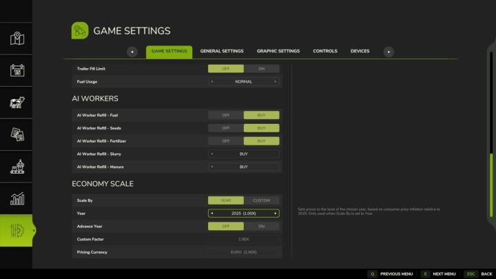 fs25-mods,  Economy Scale V1.0