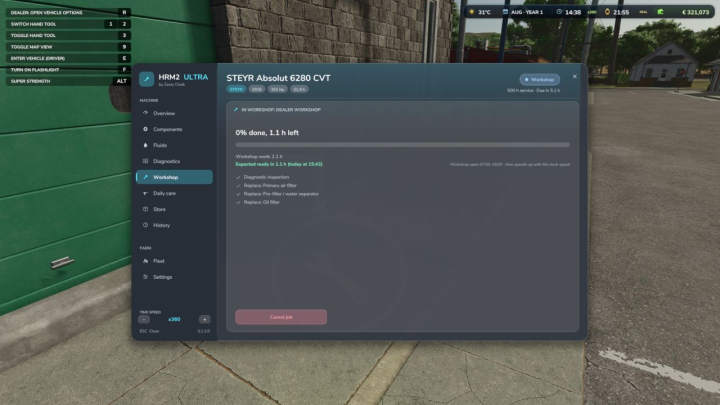 fs25-mods,  Hyper Realistic Maintenance 2 V3.1.4