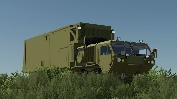 fs25-mods,  Oshkosh-Boeing SATCOM Heavy Tactical Communication V1.0