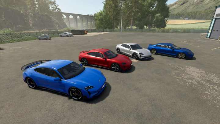 fs25-mods,  Porsche Taycan Turbo GT V1.0