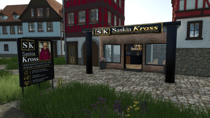 fs25-mods,  Saskia Kross Real Estate Agency V1.0