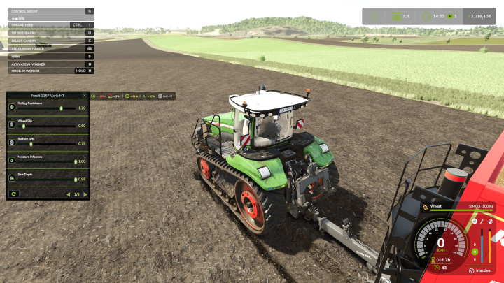 fs25-mods,  Tractor Terrain Dynamics BETA 9 v1.0.3.8