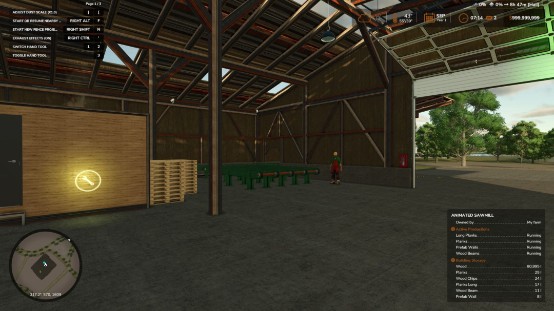 Animated Sawmill V1.0