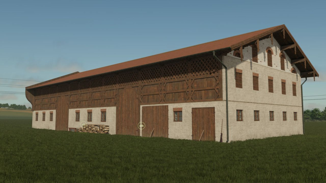 Bavarian Barn With Cowstable V1.0