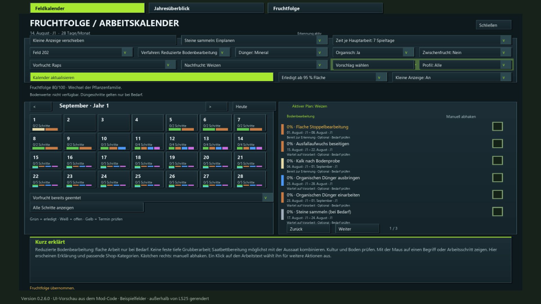 Crop Rotation Calendar BETA 2 v0.2.6