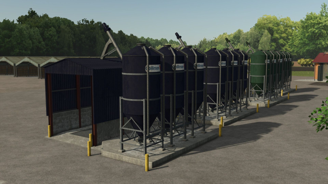 Lime and fertilizer silos V1.0