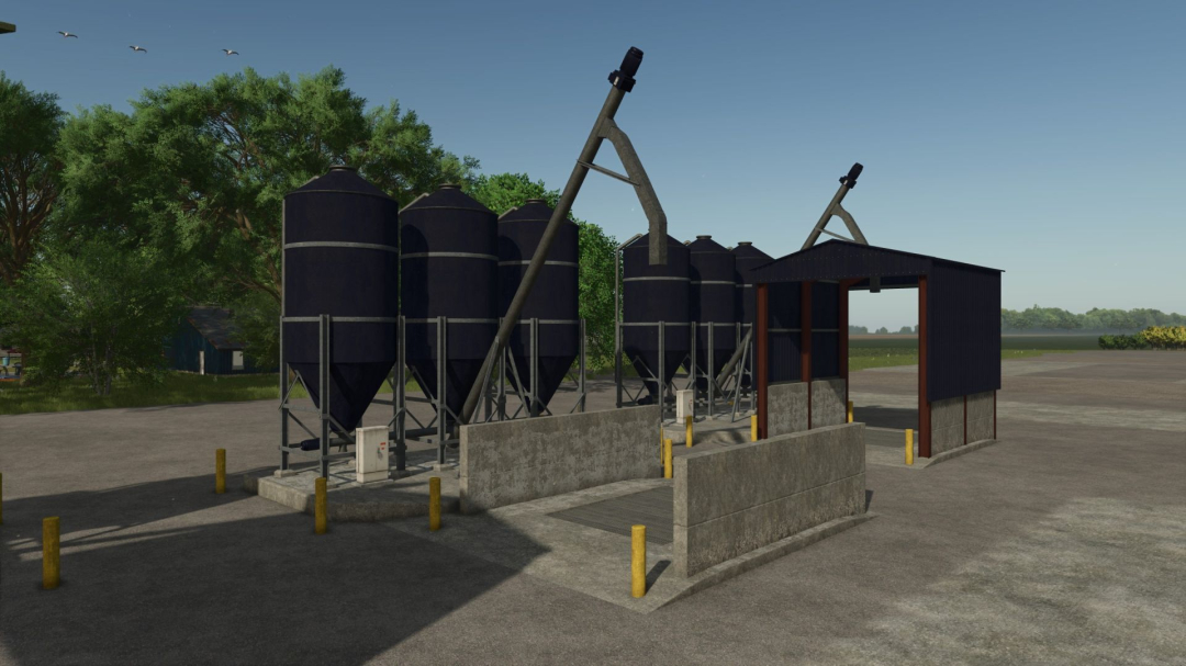 Lime and fertilizer silos V1.0