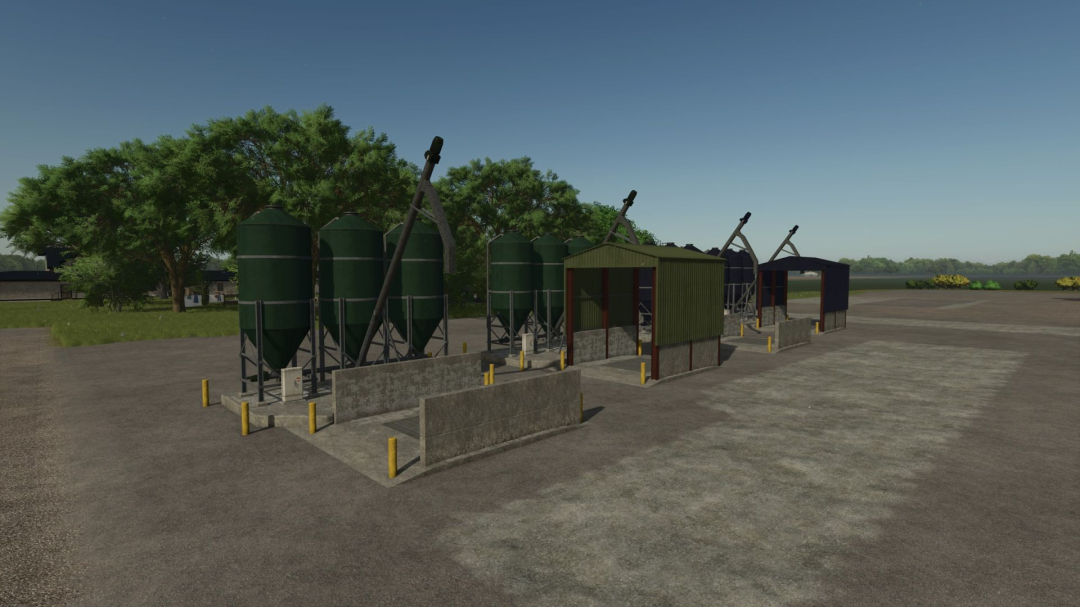 Lime and fertilizer silos V1.0