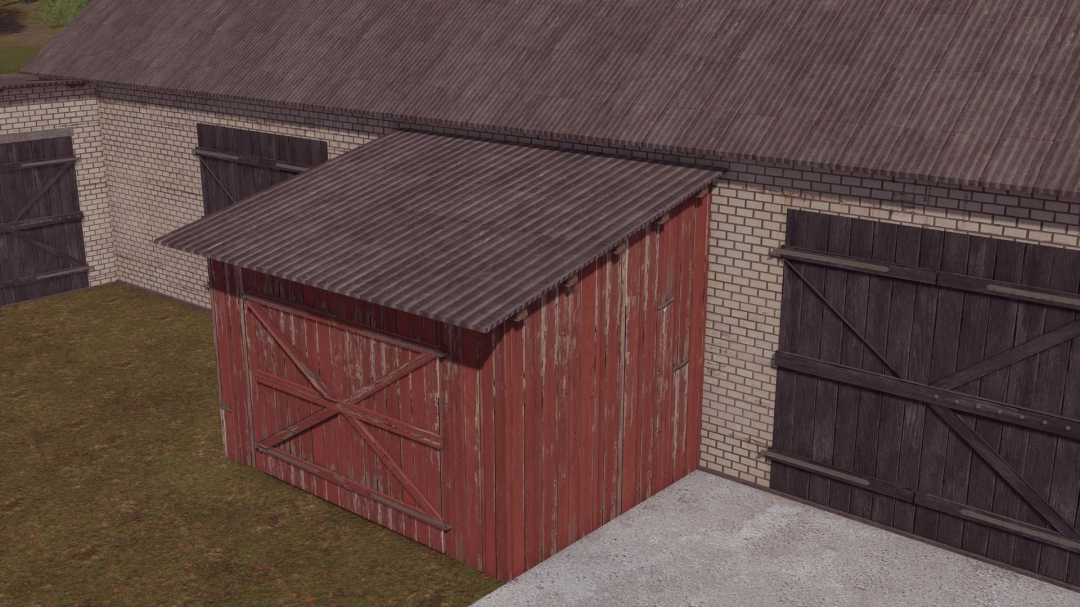 Polish Farm Buildings with Cow Shed V1.0