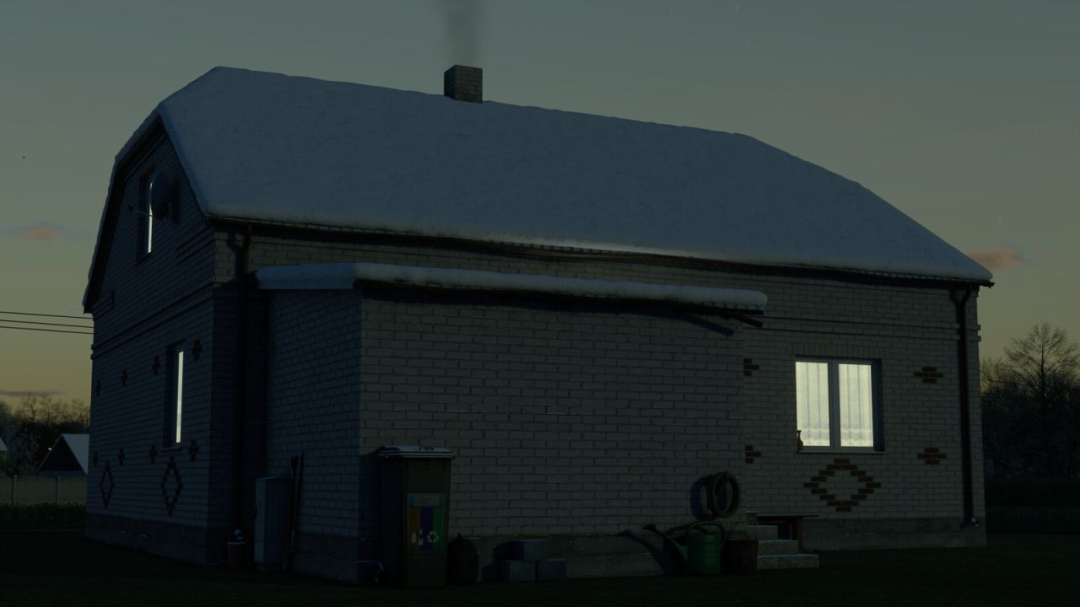Polish White Brick House V1.0.0.1