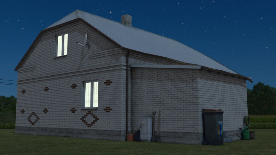 Polish White Brick House V1.0.0.1